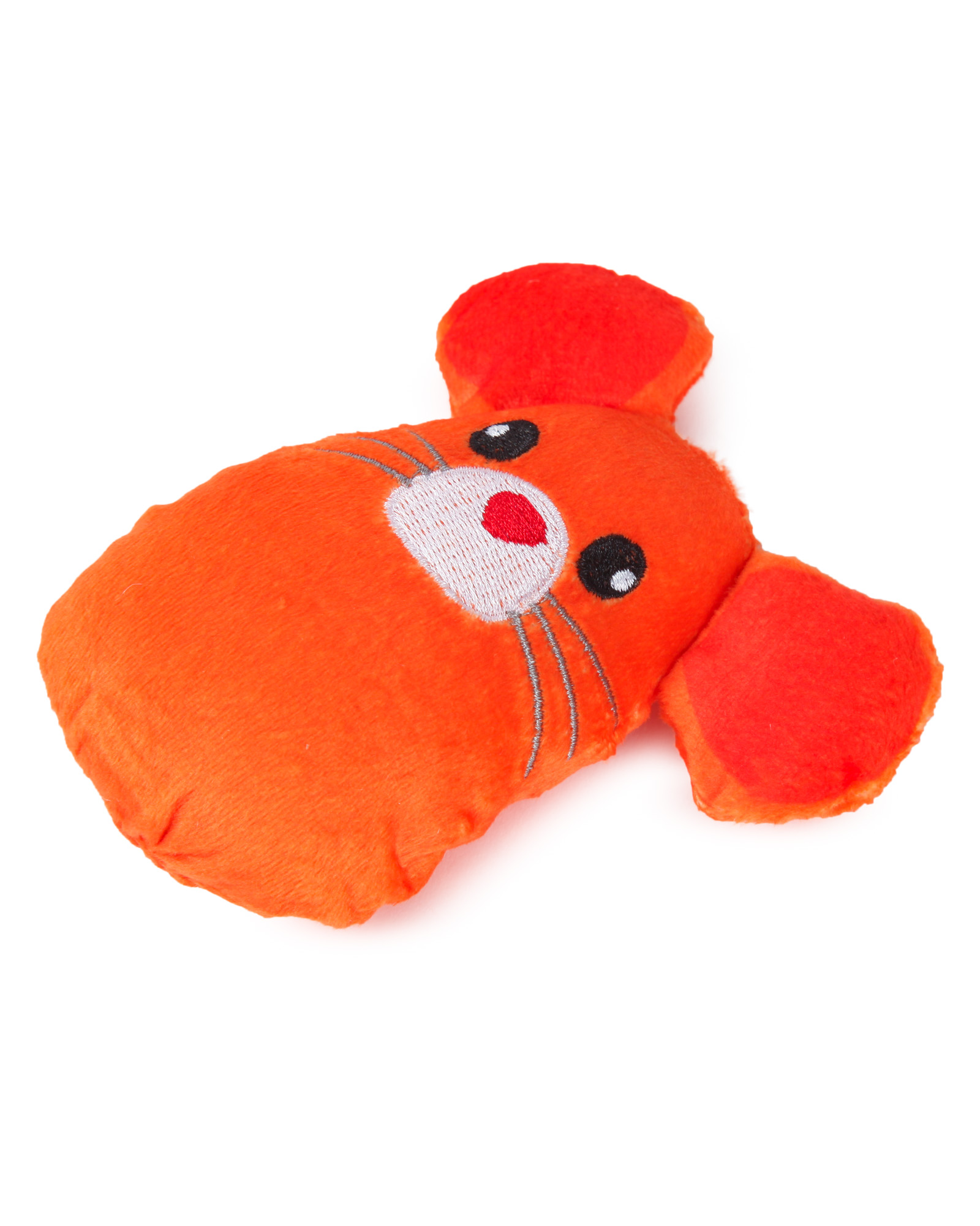 Игрушка для кошек Barbaks Мышь Лупоглаз с кошачьей мятой 13см - фото 3