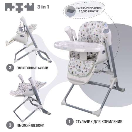Стульчик для кормления Nuovita Unico Leggero трансформер