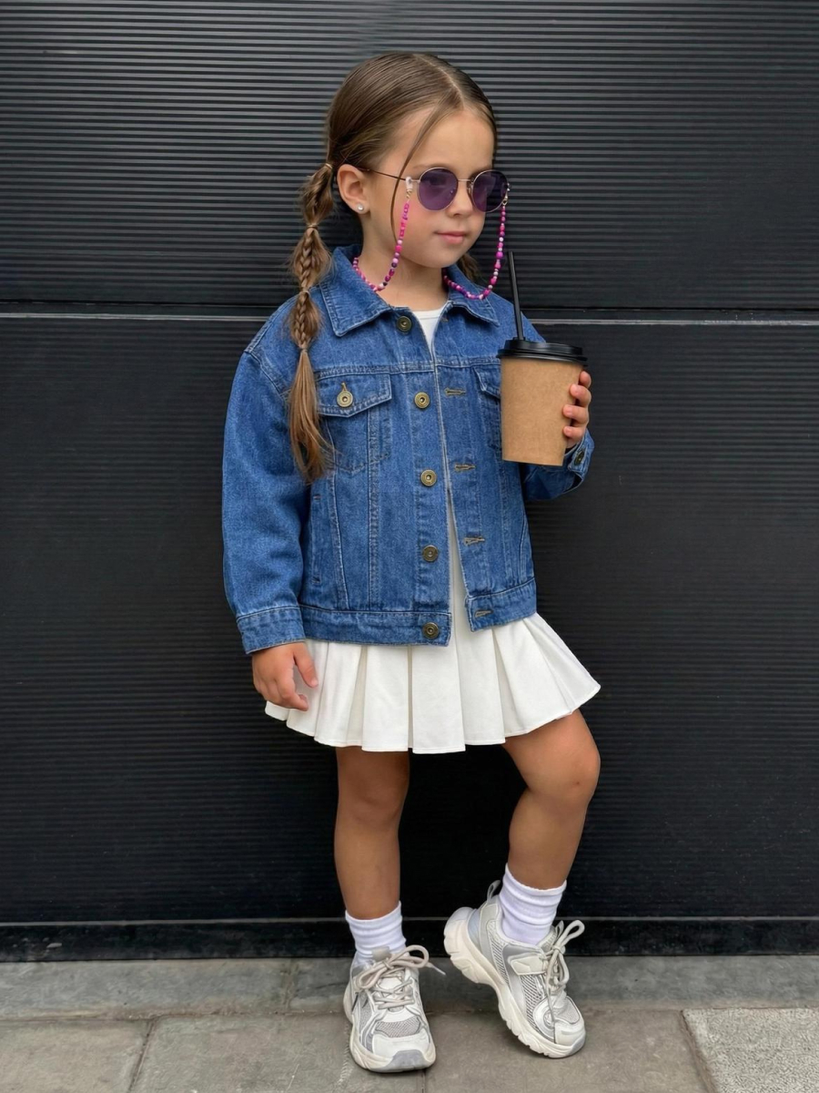 Куртка джинсовая Artcher Джинсоваякуртка0001синий - фото 2