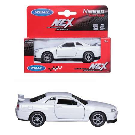 Автомобиль Welly Nissan Nissan Skyline GT-R R34 1:38
