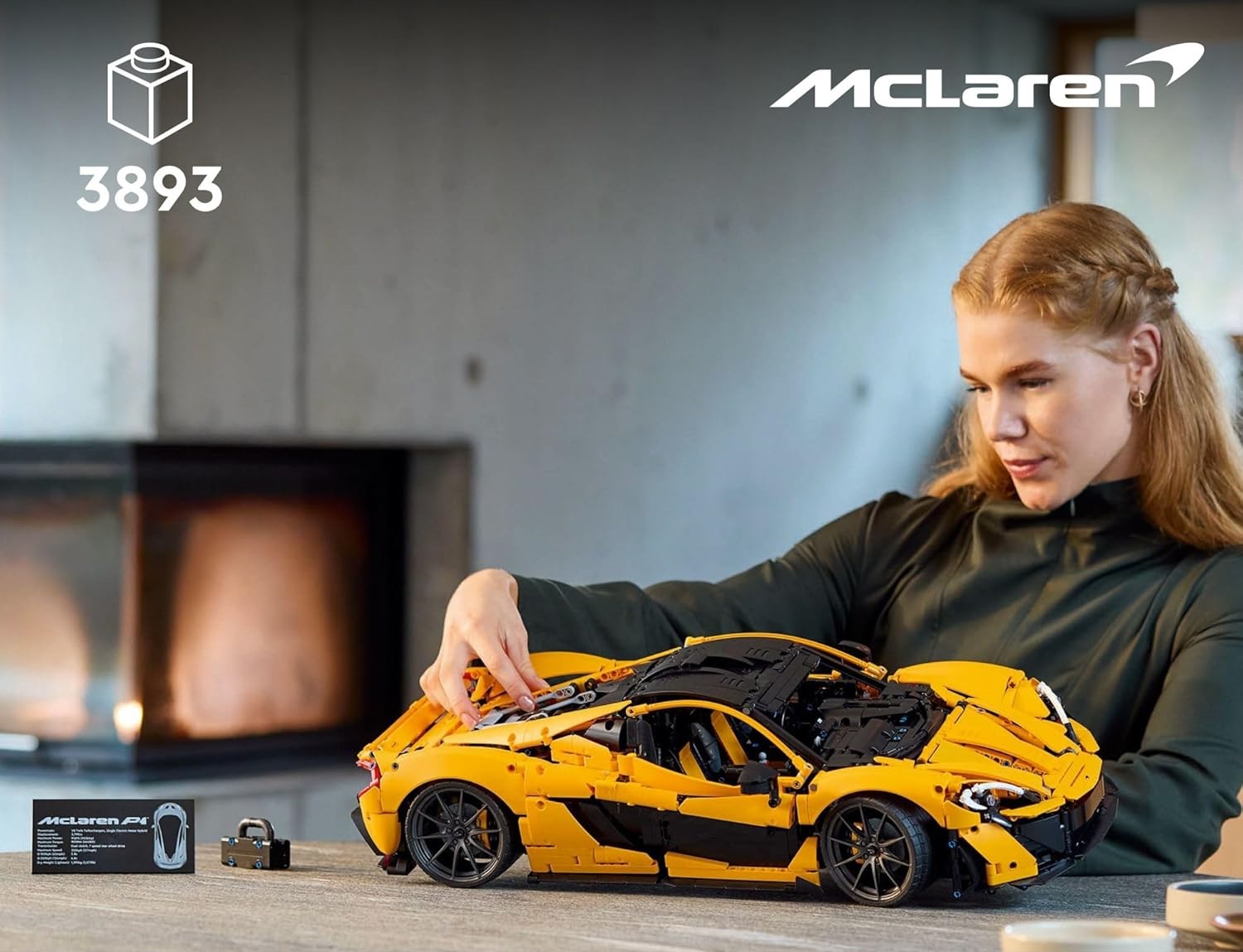 Конструктор LEGO Technic McLaren P1 блочный - фото 14