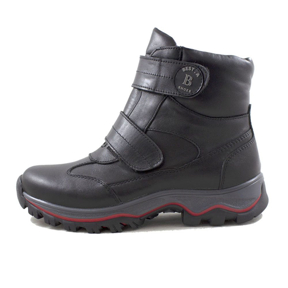 Ботинки BEST.A M-041кр/пол-СВ BEST.A Ботинки для мальчика,черный - фото 1