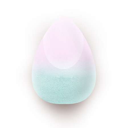 Спонж для макияжа SOLOMEYA Косметический меняющий цвет Blue-pink