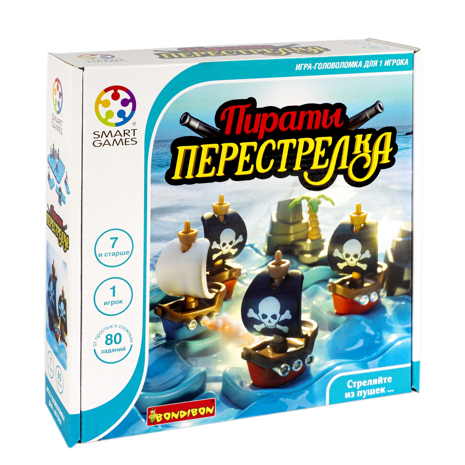 Настольная игра Bondibon логическая ПИРАТЫ ПЕРЕСТРЕЛКА - фото 4