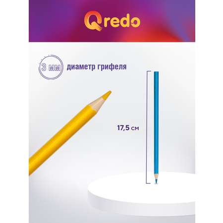 Карандаши цветные Qredo 12 шт.
