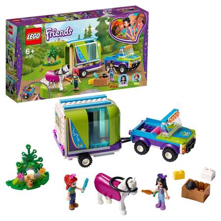 Конструктор LEGO Friends Трейлер для лошадки Мии блочный