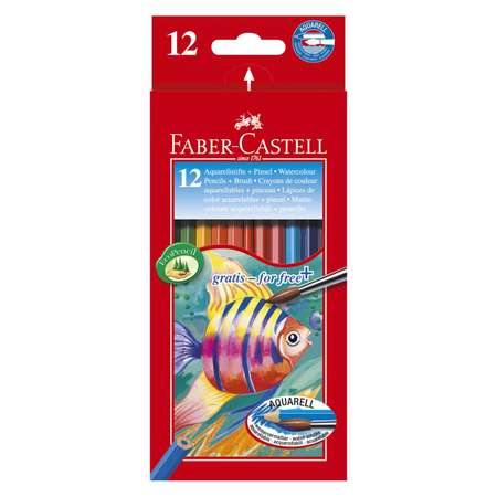 Карандаши акварельные Faber Castell 12 шт.