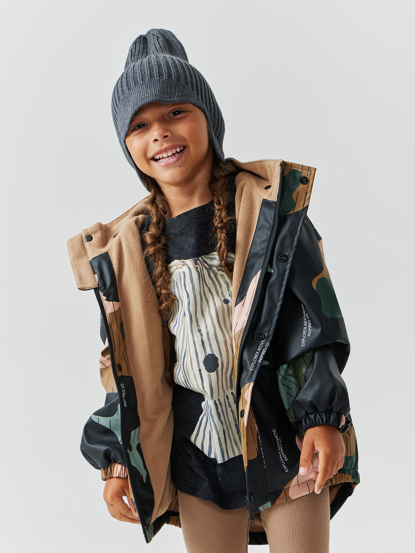 Шапка Happy Baby 88553_dark-grey - фото 10