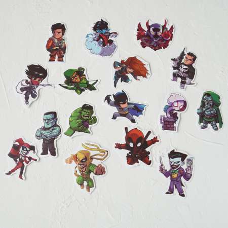 Стикеры Marvel Супергерои 2