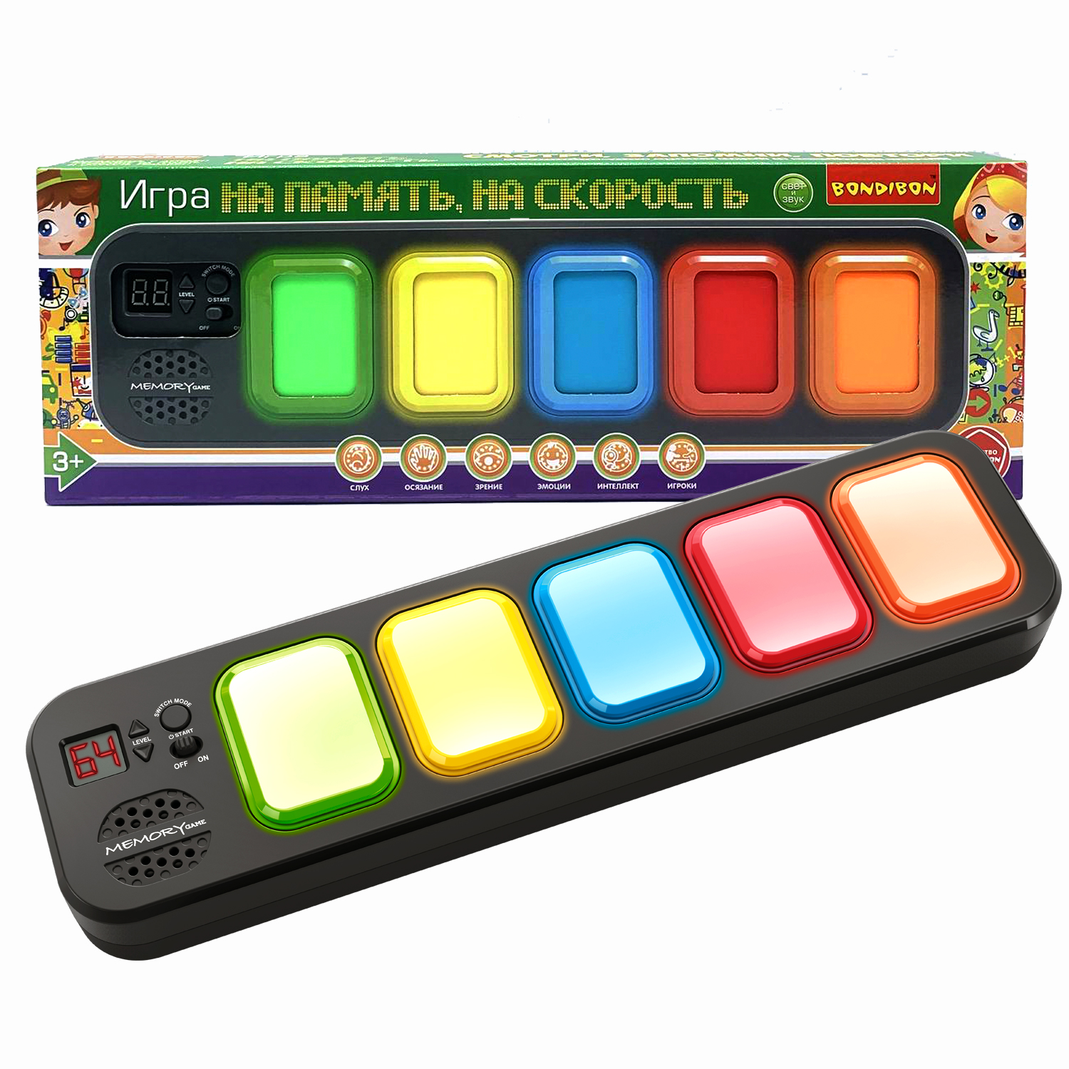 Настольная игра Bondibon консоль На память На скорость - фото 1