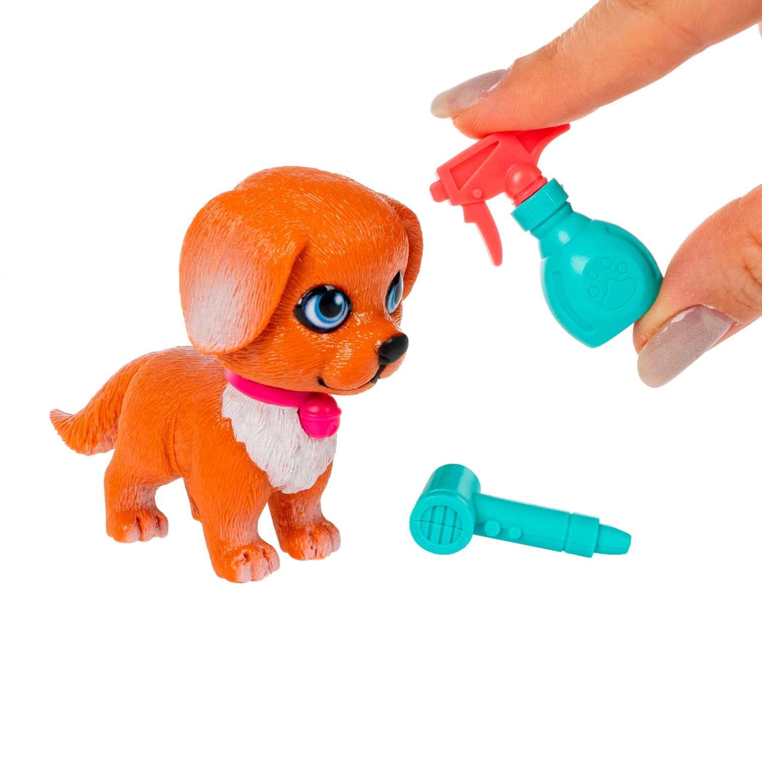 Игровой набор Bondibon Лапа Дружбы Щенок коричневый - фото 5