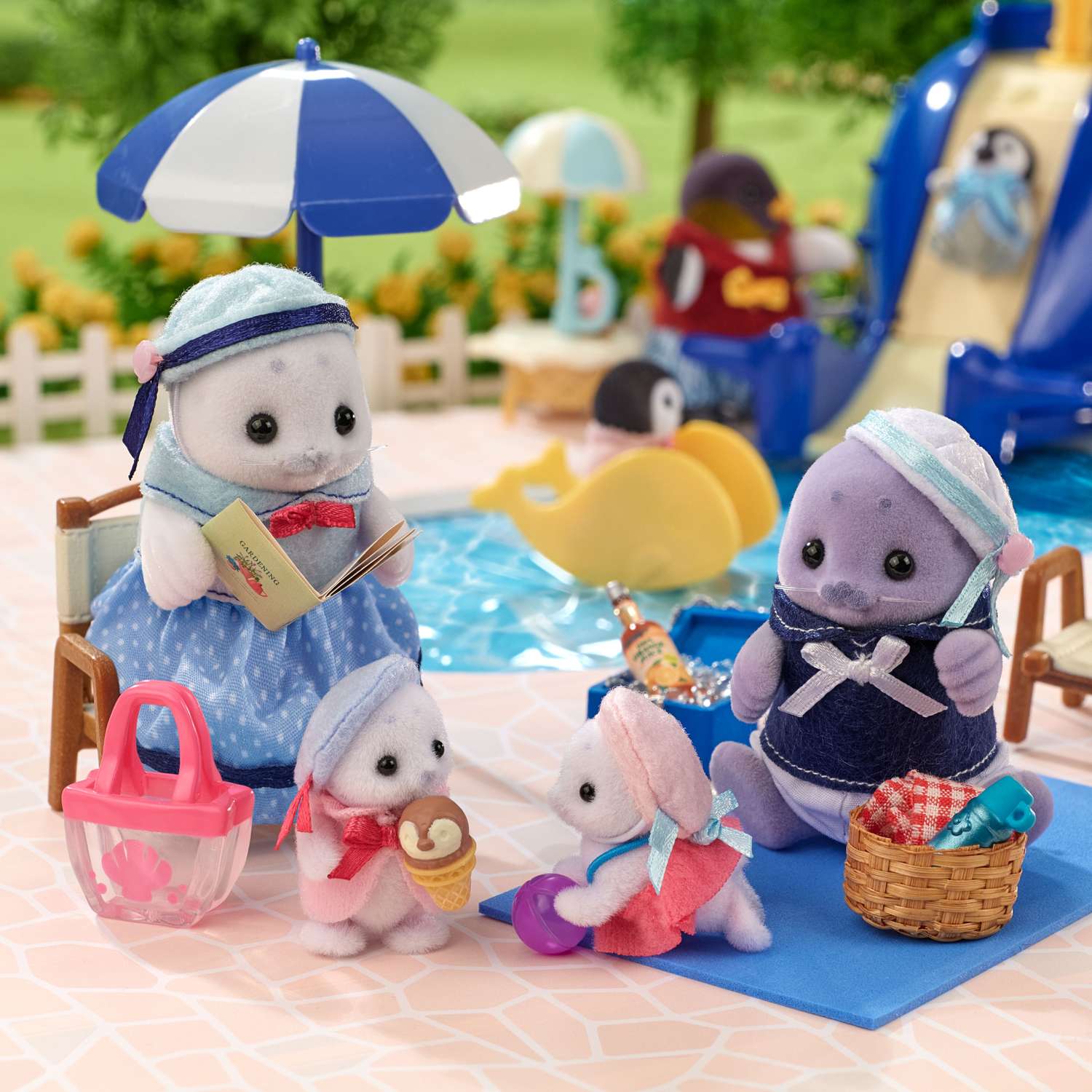 Игровой набор Sylvanian Families Семья Тюленей - фото 6