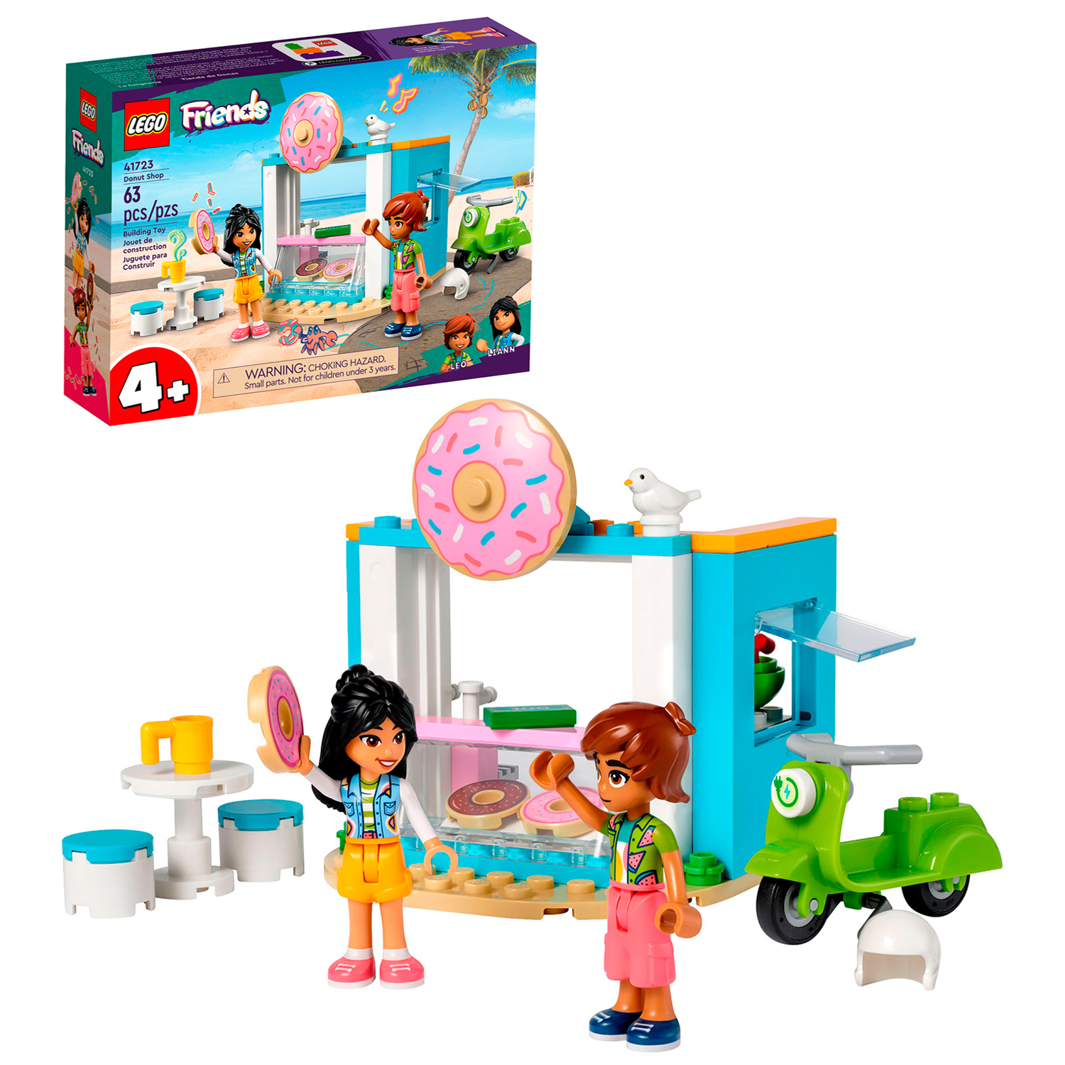 Конструктор LEGO Friends Магазин пончиков - фото 1