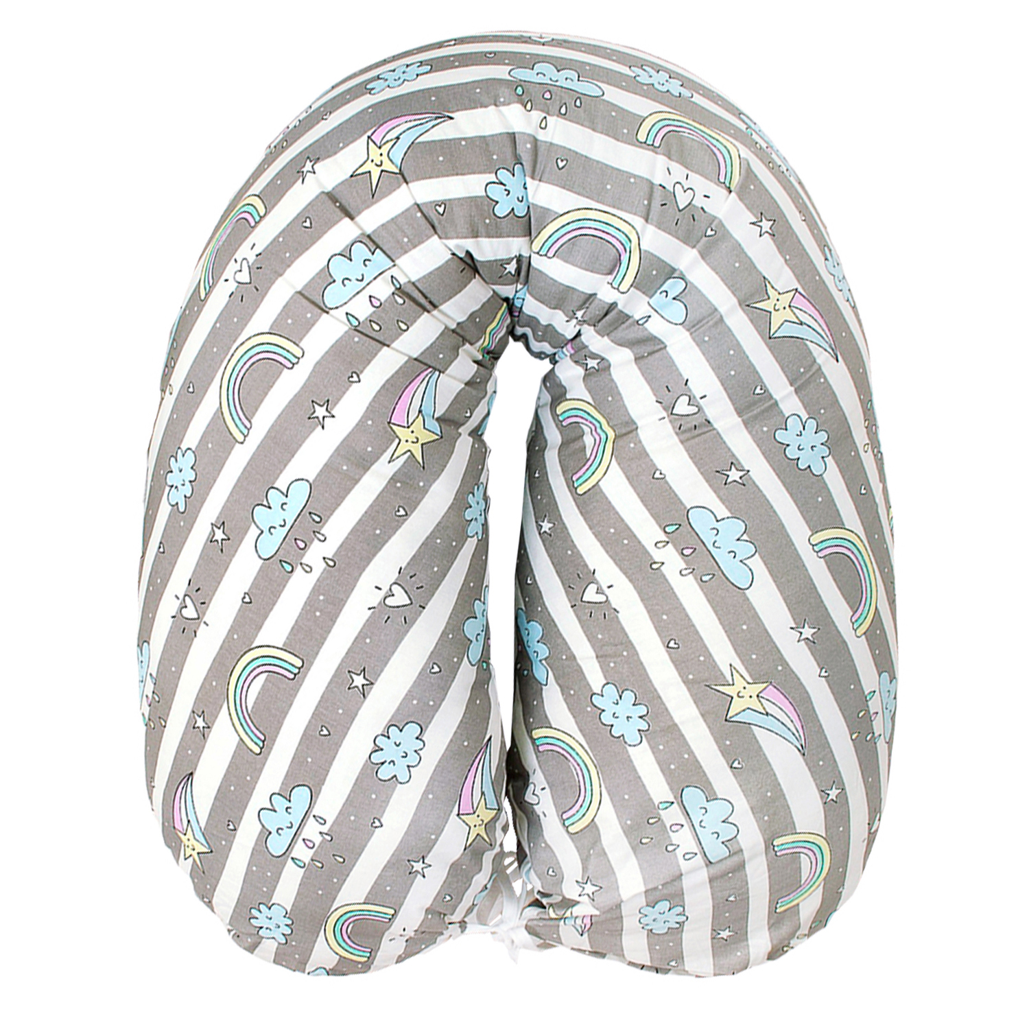 Наволочка Amarobaby Радуга на подушку для беременных - фото 2