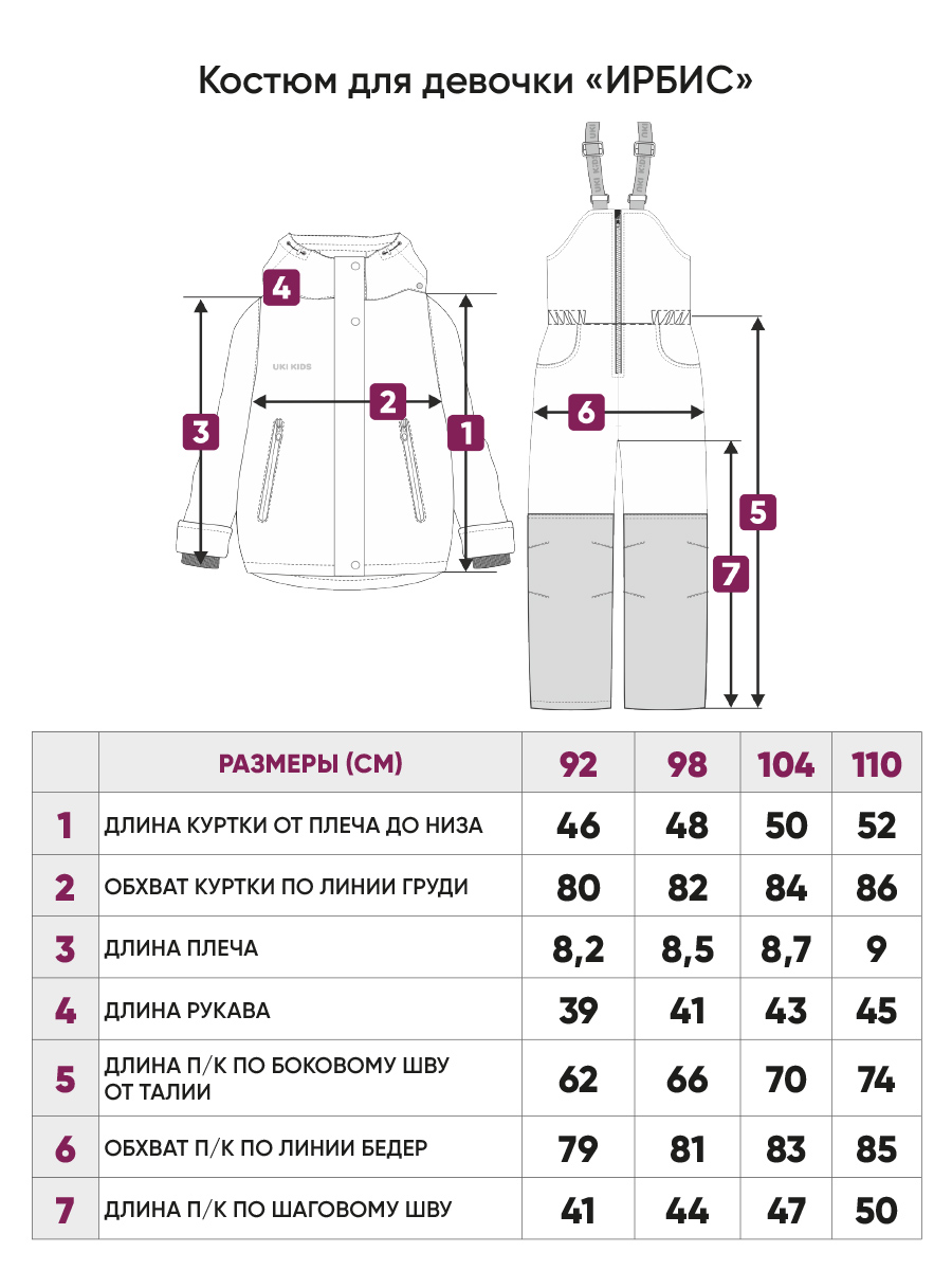 Комплект UKI KIDS 2w24-017роз - фото 9
