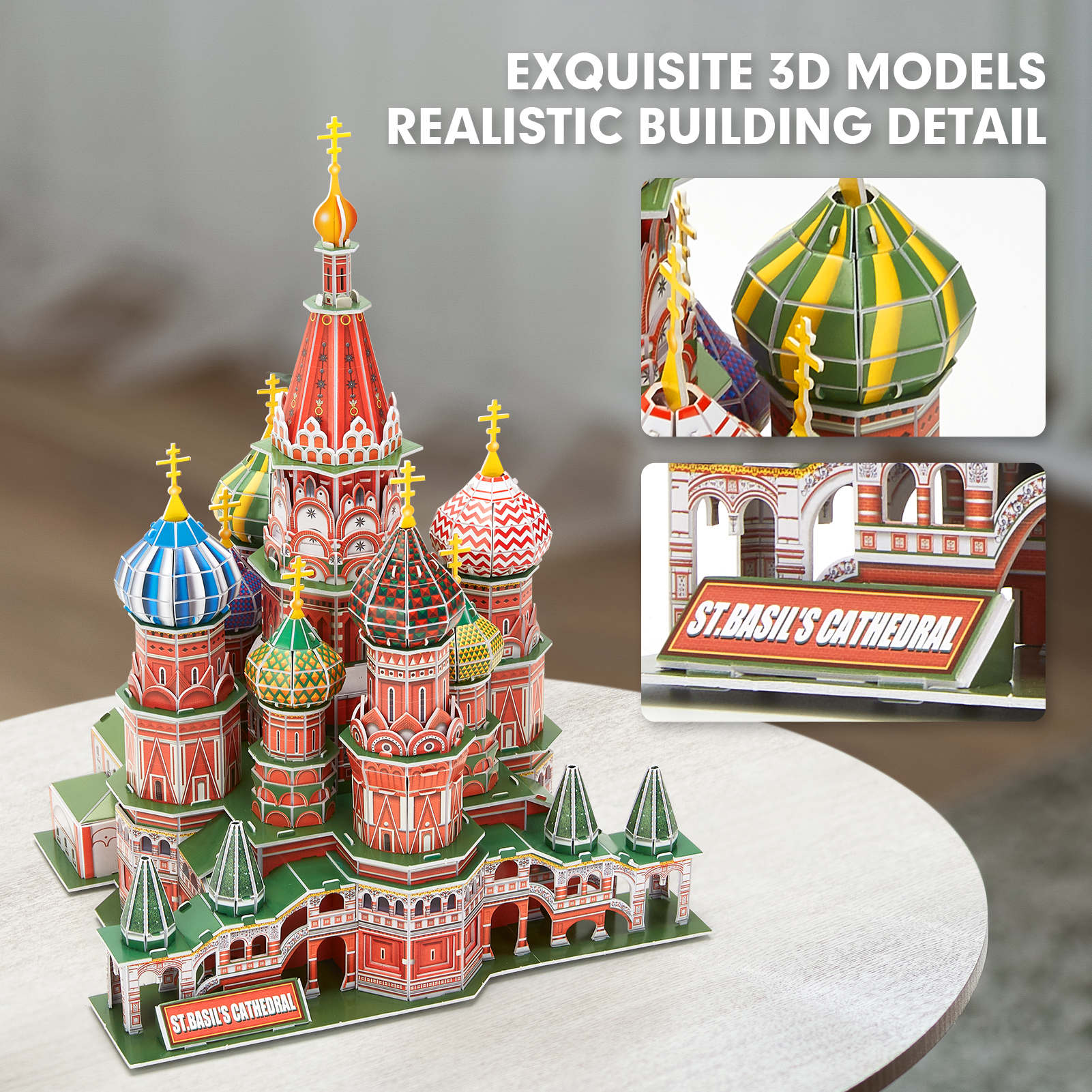 Пазл CubicFun National Geographic Москва 3D - фото 10