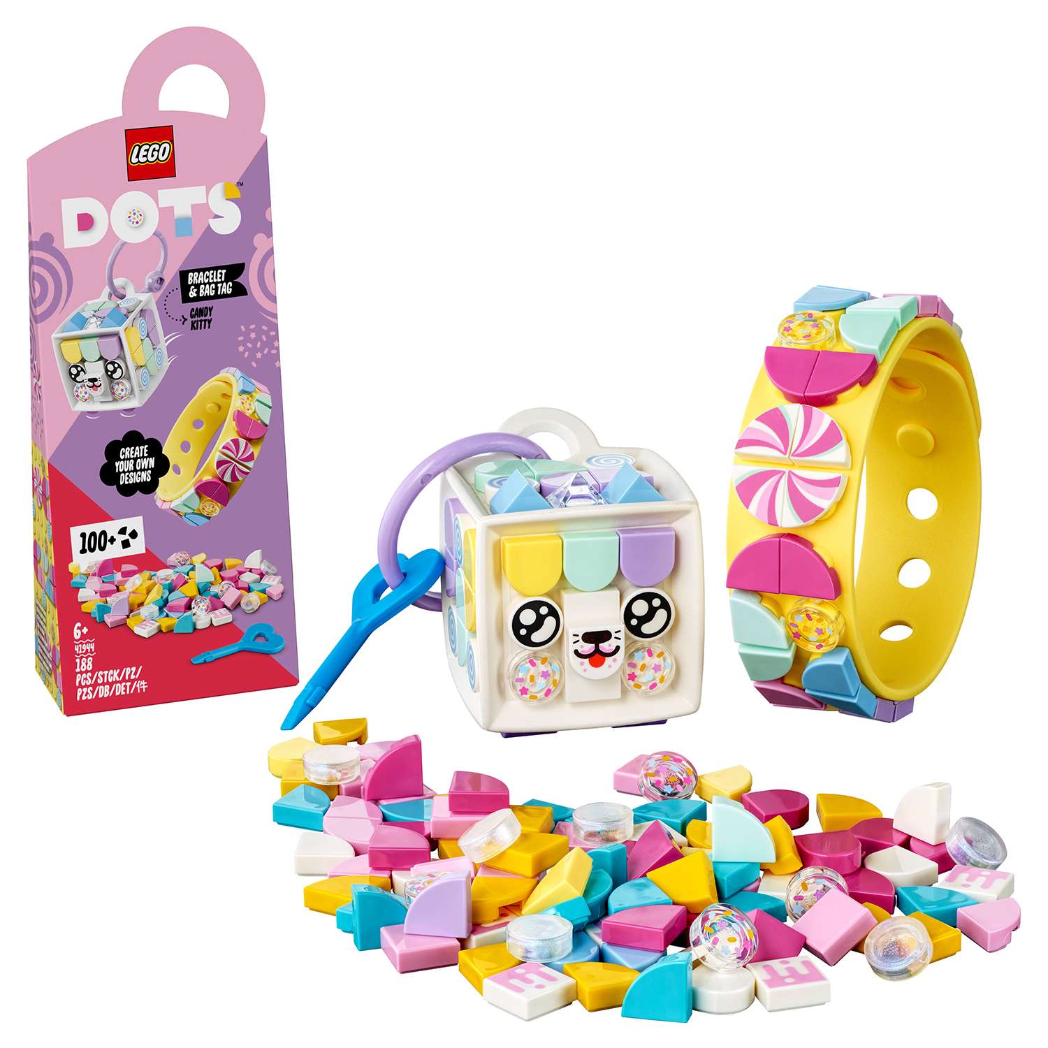 Конструктор LEGO DOTS блочный - фото 1