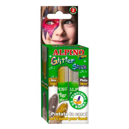Аквагрим ALPINO Glitter Stick карандаши-мелки