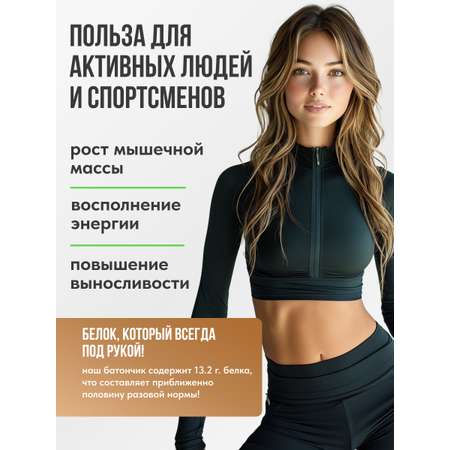 Протеиновые батончики FIT AND JOY с экстрактами ягод годжи и гуараны набор 16шт * 40гр