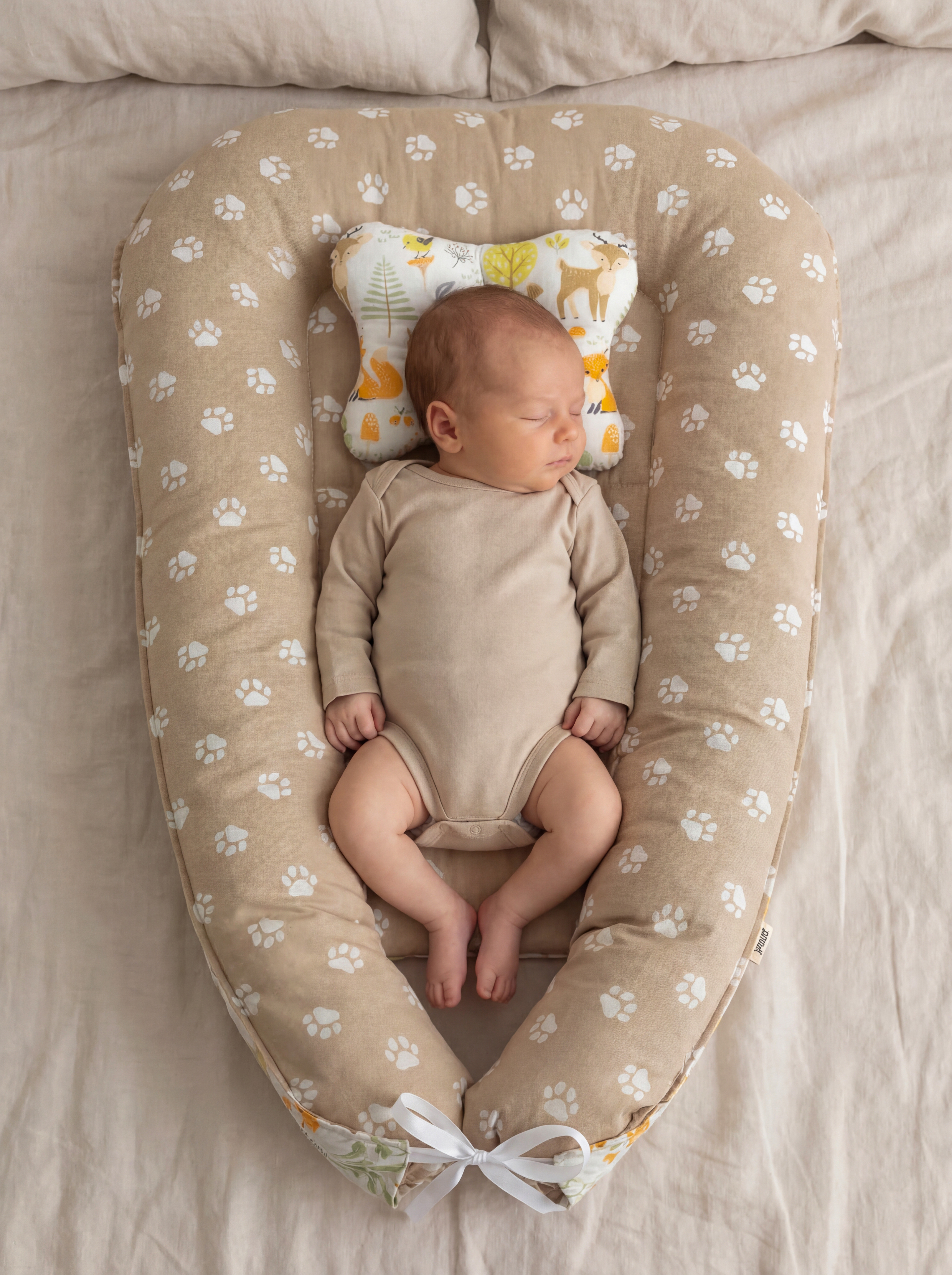 Матрас гнездышко KUZA Сказочный лес 50х90 - фото 7