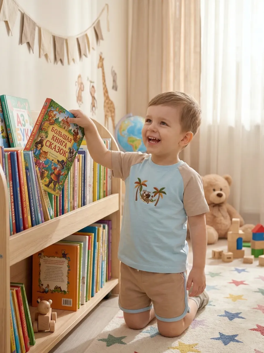 Костюм Супер Пупс кост/реглан/окант/св.голубой/лемур - фото 17