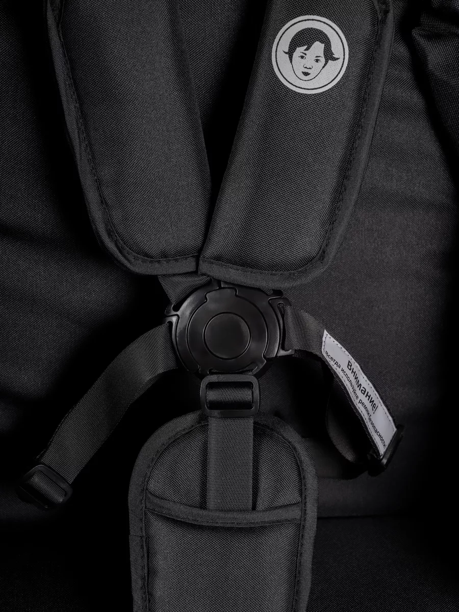 Коляска прогулочная TOMMY City черный - фото 14