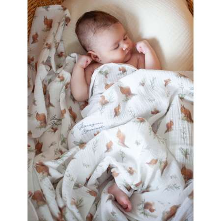 Пелёнка НаследникЪ Выжанова Набор муслиновых пеленок муслин 120х120 см 2 шт.