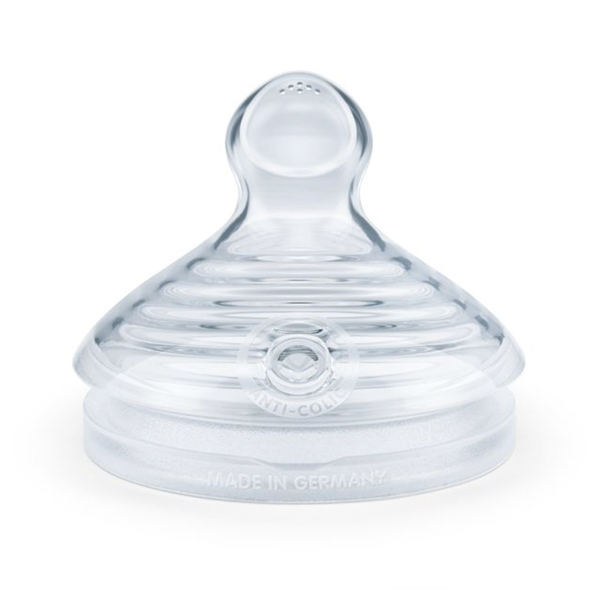 Соска Nuk Natural силикон M (средний поток) 2 шт. - фото 1