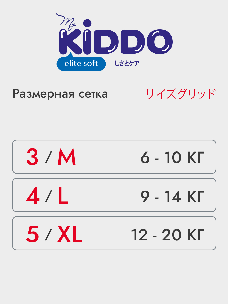 Трусики Kiddo ультратонкие XL (12-20 кг) 50 шт. - фото 15