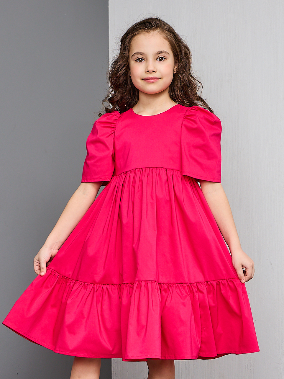 Платье Sofisha kids Plat.odnoton.pink - фото 10
