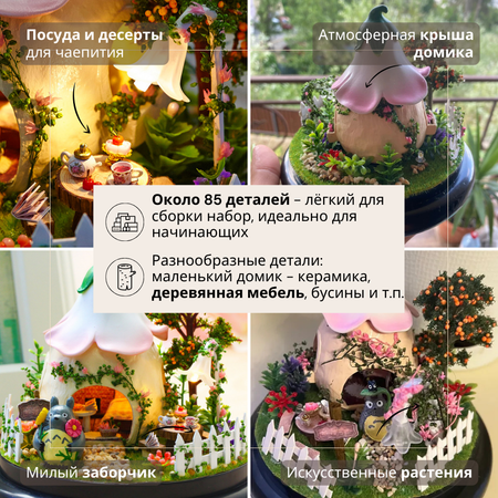 Конструктор Yarvita DIY House Сказочный сад