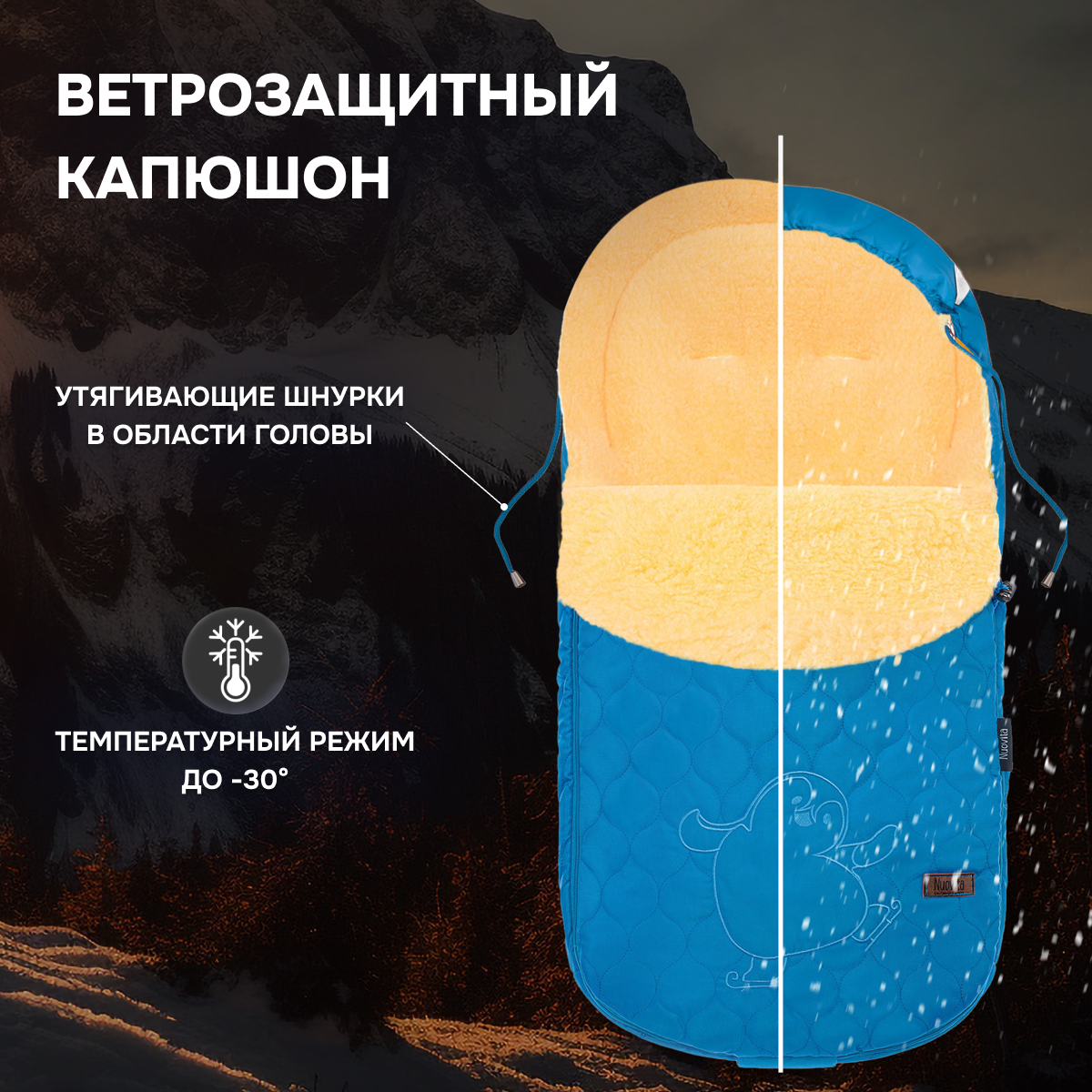 Конверт в коляску Nuovita Polare Pesco - фото 4