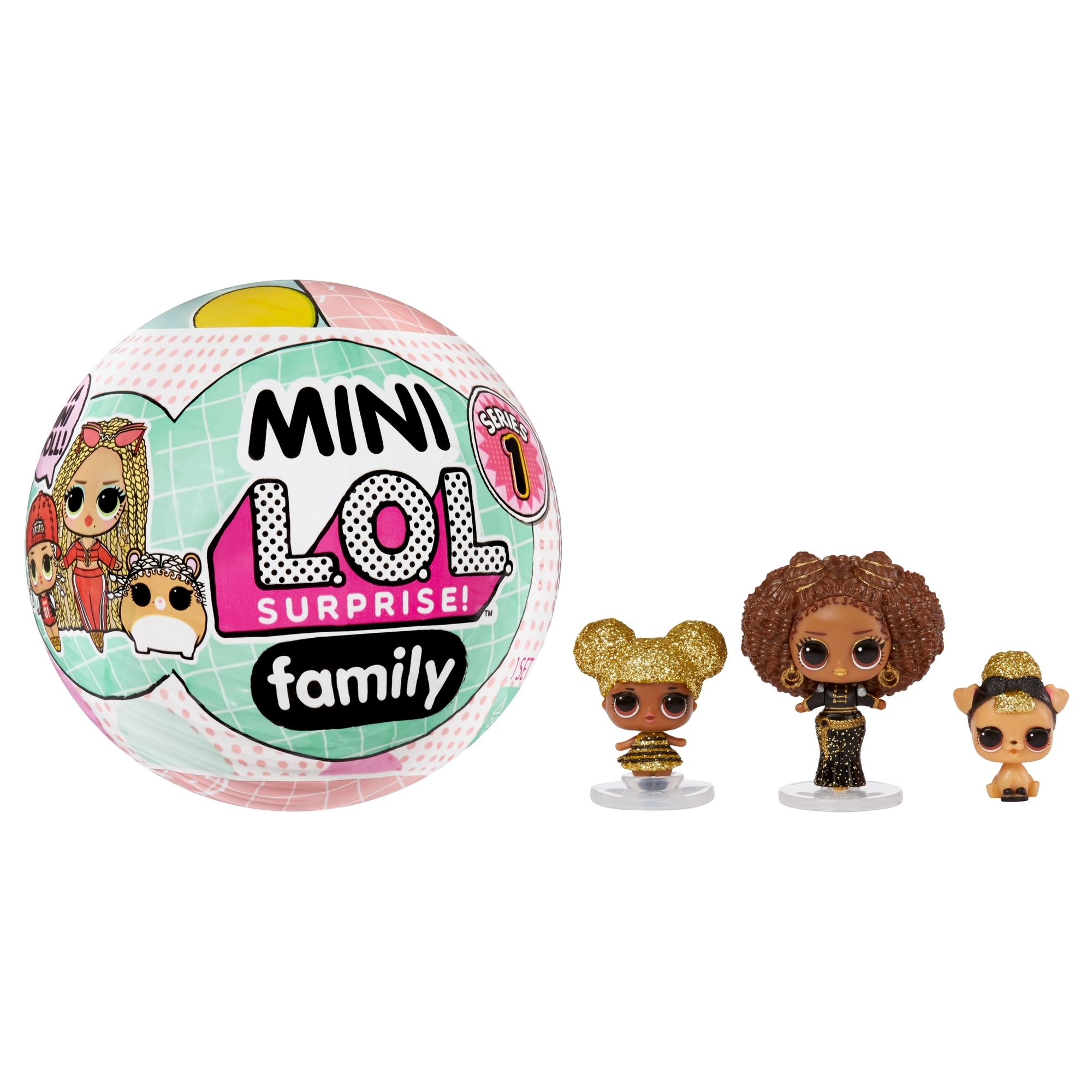 Кукла мини L.O.L. Surprise! OMG Mini Family PDQ 579632EUC - фото 3
