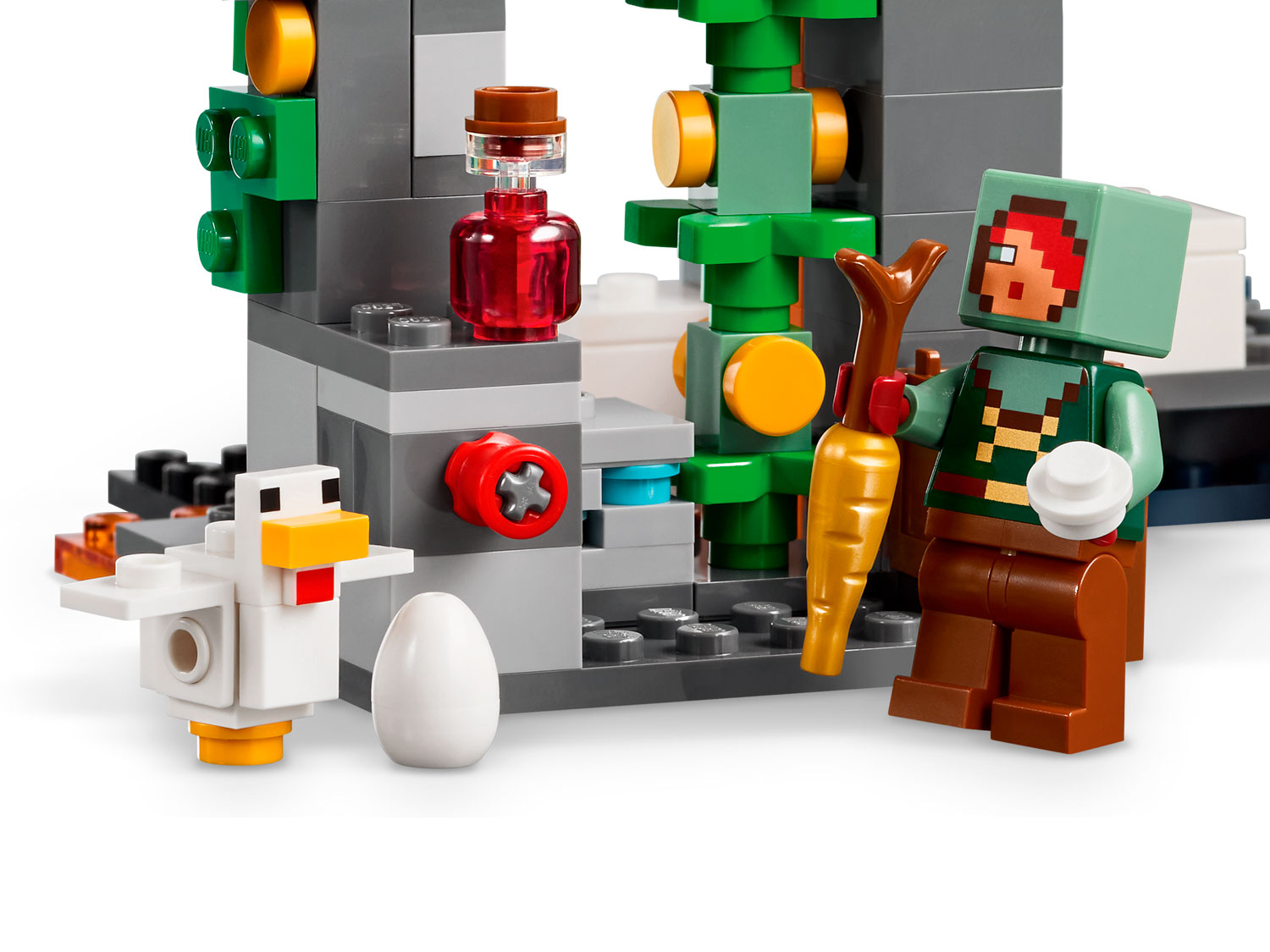 Конструктор LEGO Minecraft Встреча с надзирателем 21274 238 дет. - фото 5