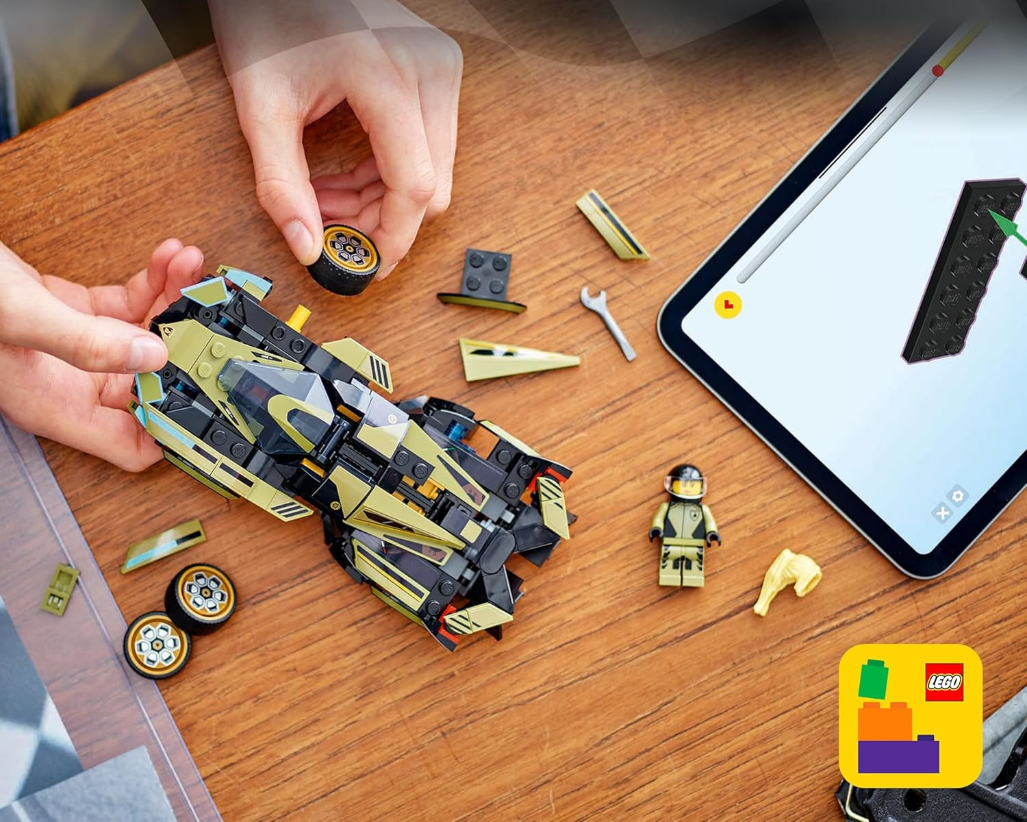 Конструктор LEGO Speed Champions Lamborghini V12 Vision GT 230 дет. - фото 7