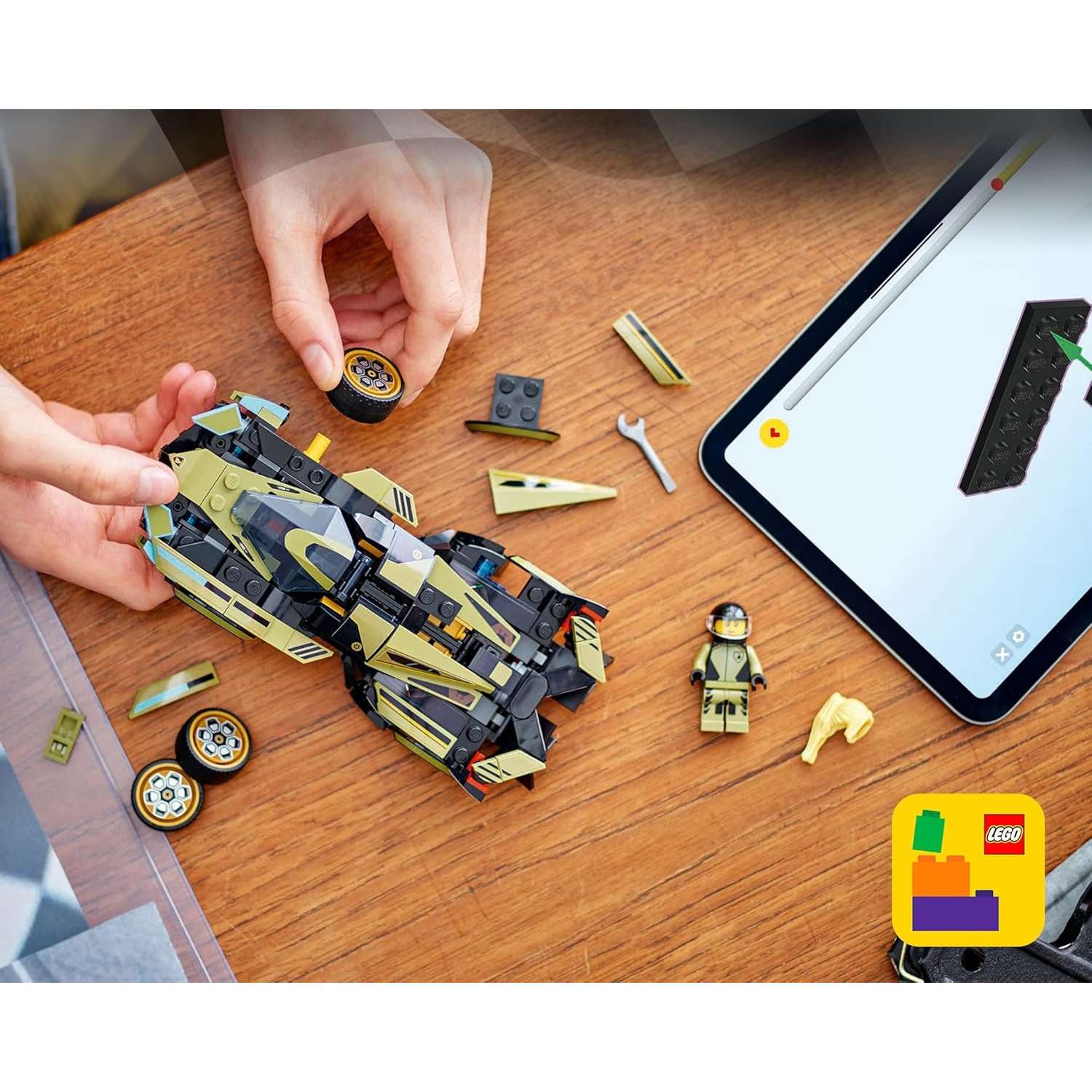 Конструктор LEGO Speed Champions Lamborghini V12 Vision GT 230 дет. - фото 7