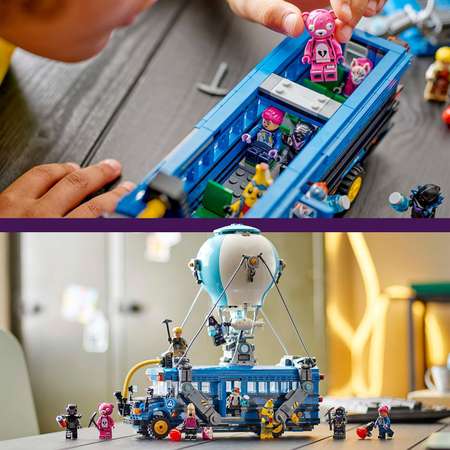 Конструктор LEGO Fortnite Боевой автобус блочный