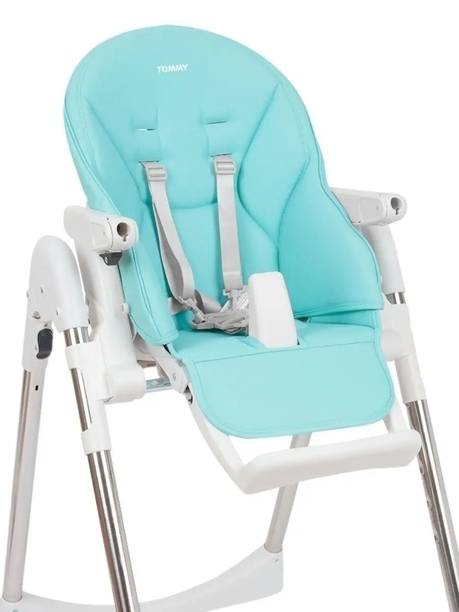 Стульчик для кормления TOMMY Bon appetit бирюзовый - фото 9