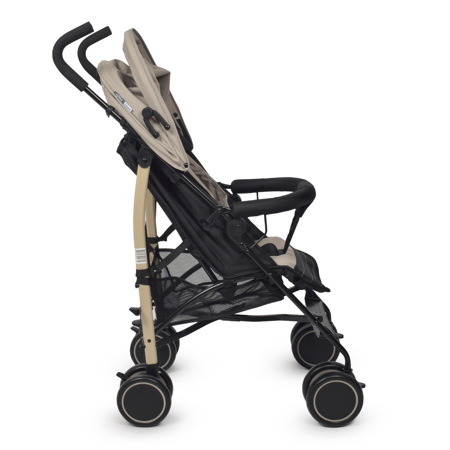 Коляска прогулочная BabyGo Ellipse New бежевый - фото 8