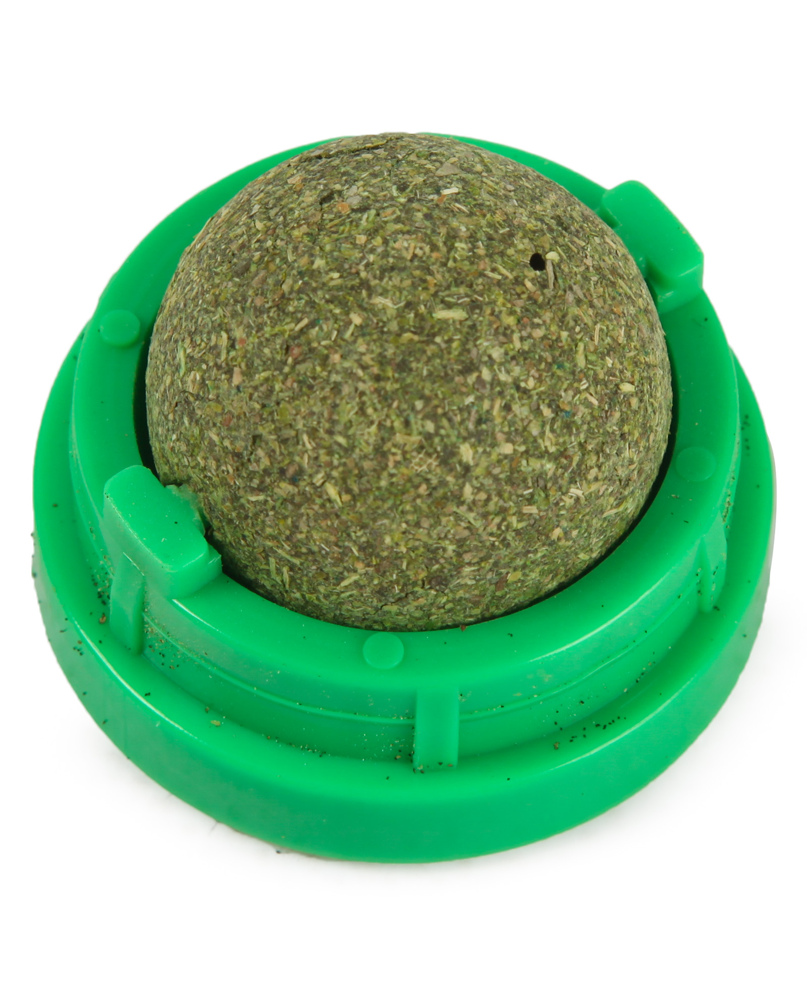 Игрушка для кошек Barbaks Мятный шар в пластике на липучке 4.5*5см в ассортименте - фото 9