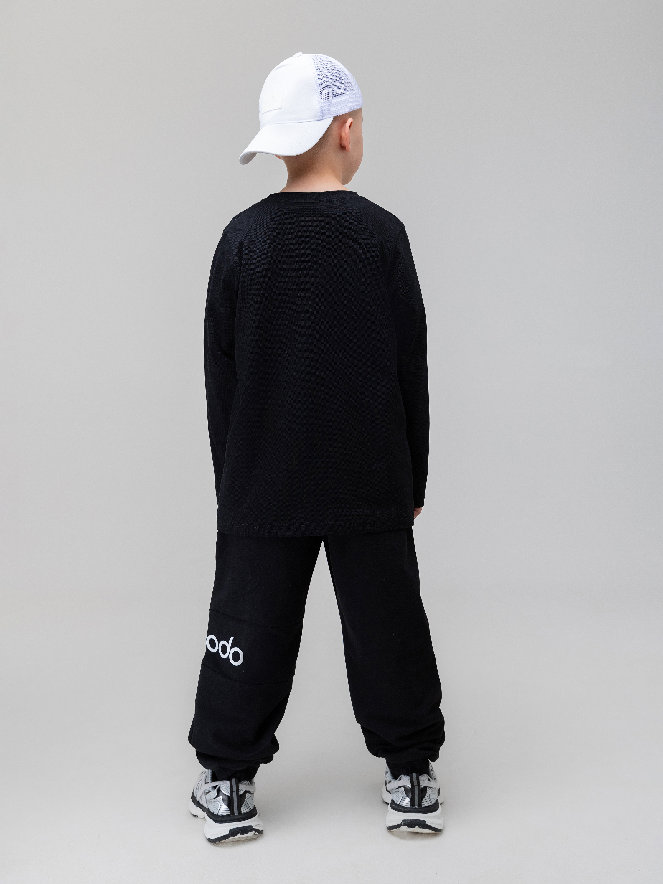 Брюки спортивные Bodo 6-626MU_черный (белый) - фото 6