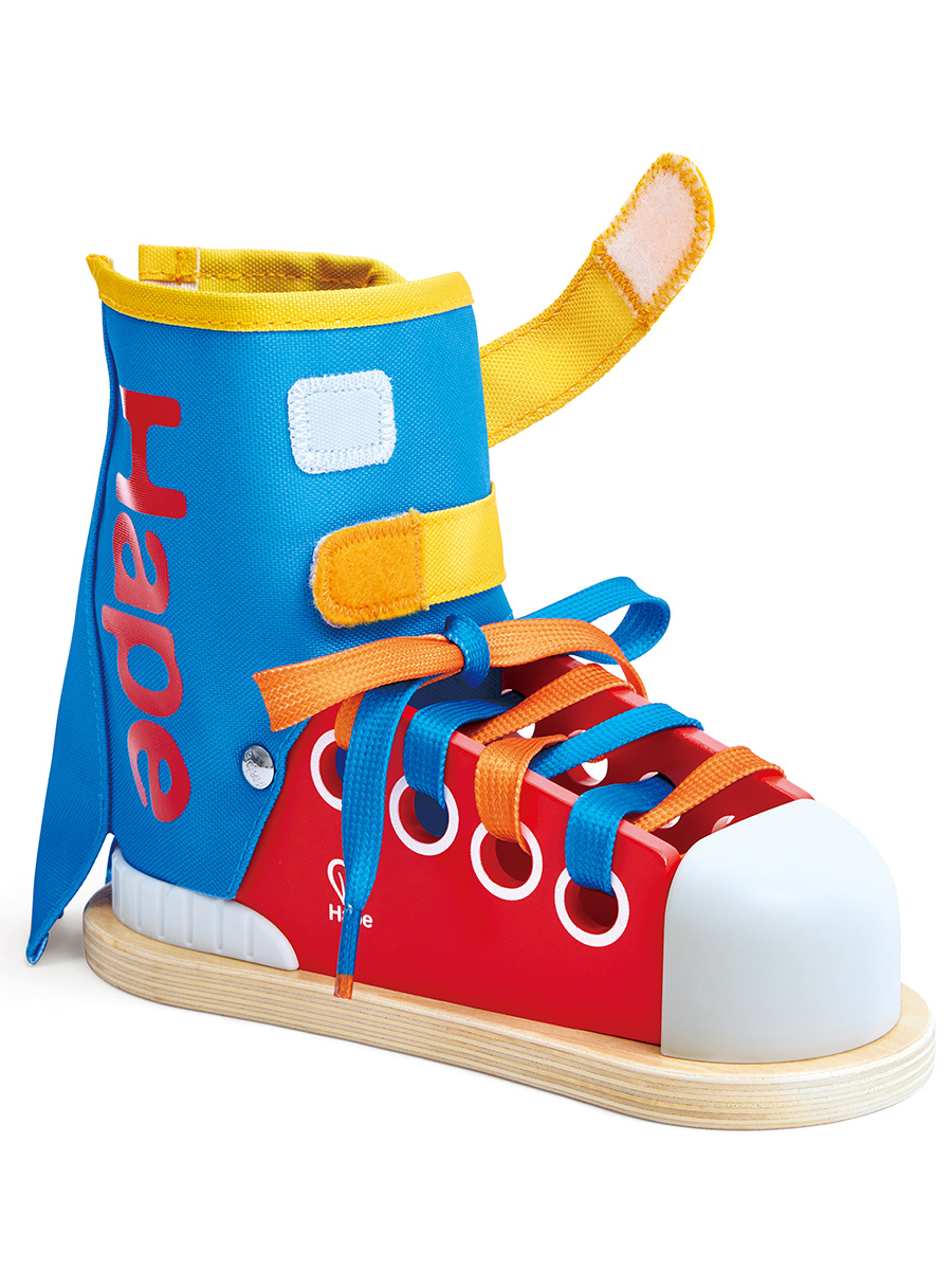 Игрушка Hape шнуровка Моя первая головоломка - фото 8