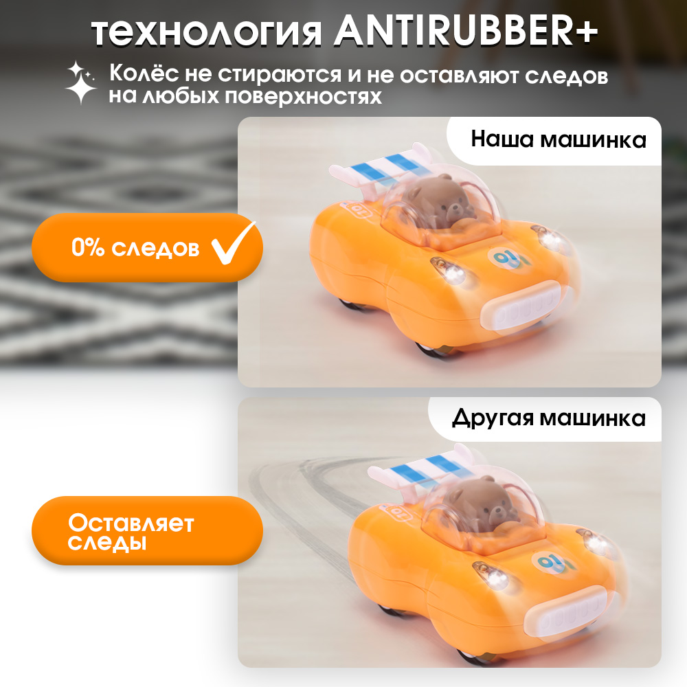 Автомобиль TIPTOPOLIS желтая - фото 4