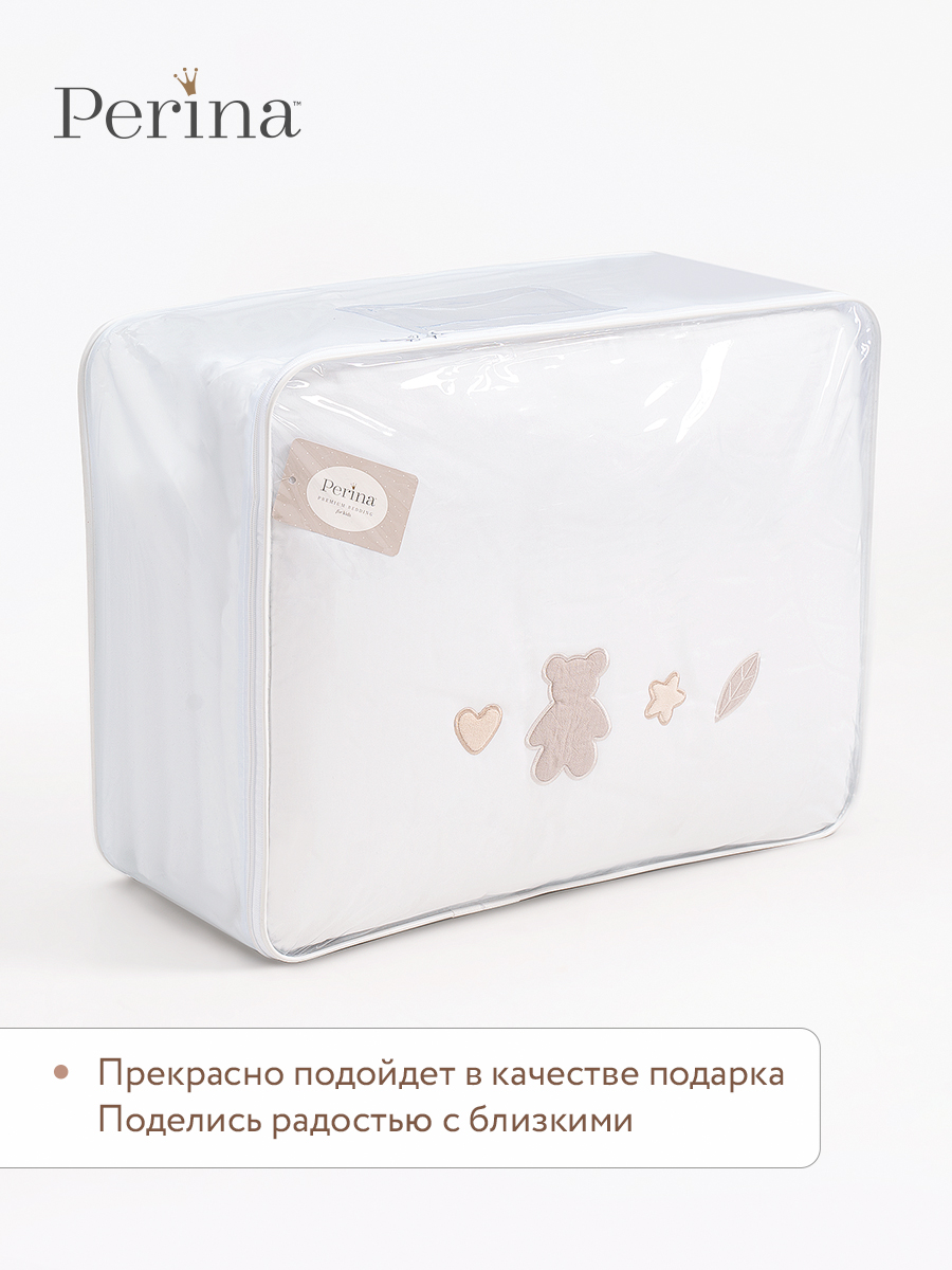 Комплект постельного белья Perina Teddy Sateen Collection детский 6 предм. - фото 8