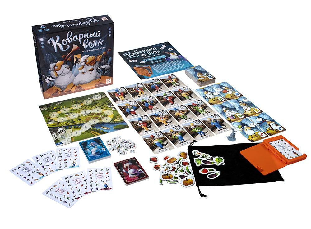Настольная игра Стиль жизни Коварный Волк+Спящие Королевы2 - фото 2
