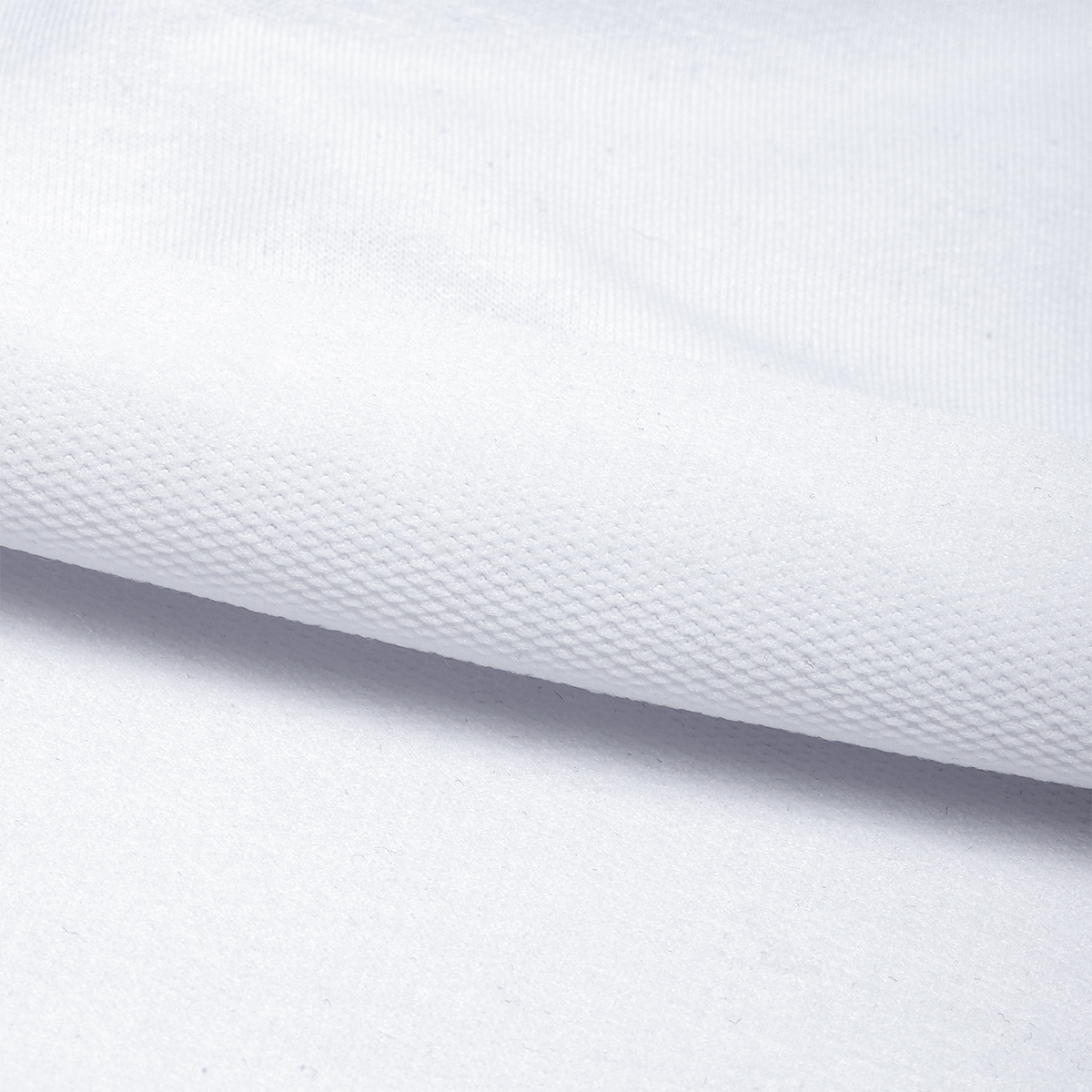 Ткань футер IDEAL 2х нитка петля поливискоза цвет белый 3м - фото 6