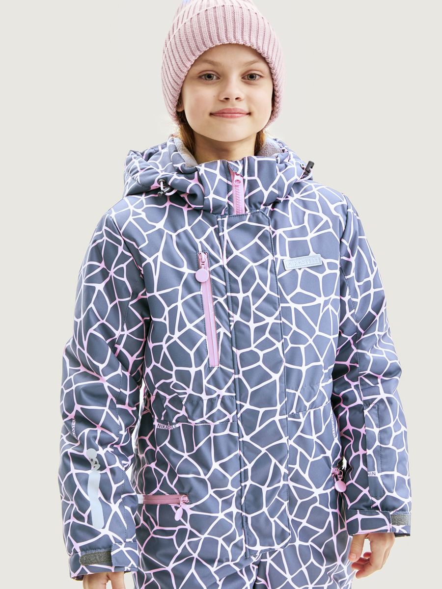 Комбинезон NIKASTYLE 8з2825 розовый/инжир - фото 6