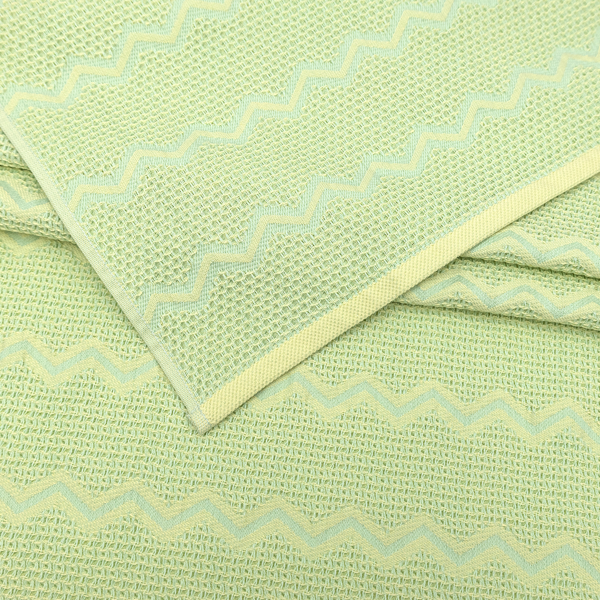 Полотенце BRAVO Зигзаг 90 x 50 см 1 шт. - фото 2