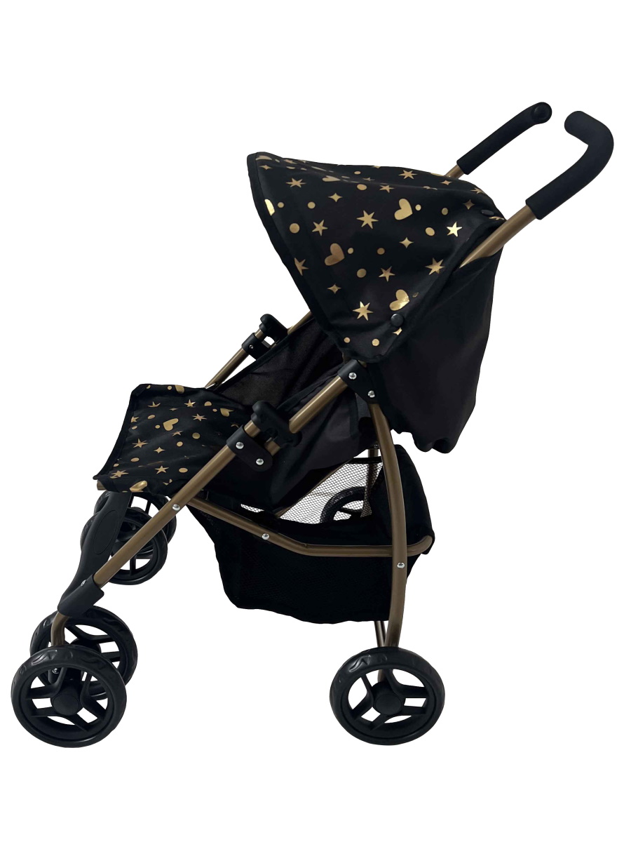 Коляска-трость для кукол Рыжий кот 9351A-GN - фото 2