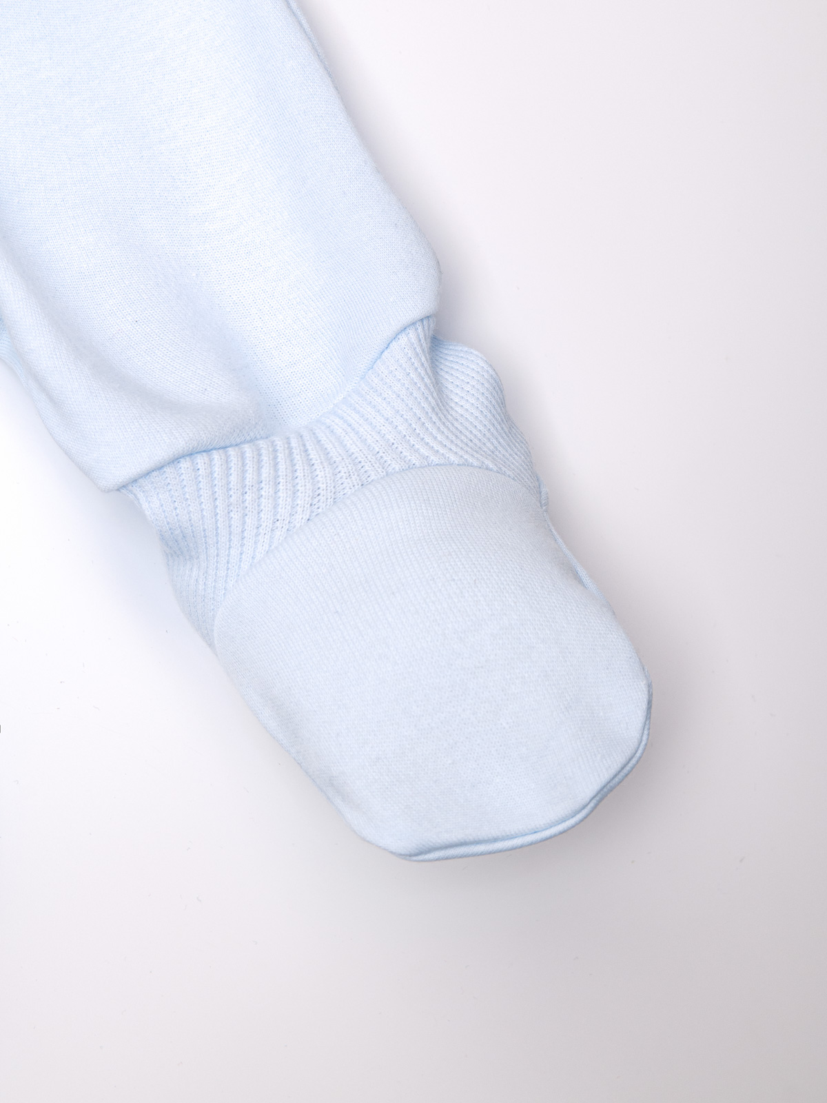 Комплект на выписку ТРИЯ 1185_310_016 интерлок голубой - фото 4